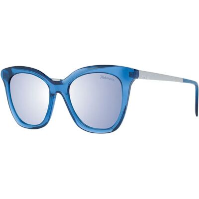 Ana Hickmann Lunettes De Soleil Pour Femme Hi9064-52t01 52/20/145 Blue Grey/CAT3 Femme - Publicité Ana Hickmann Lunettes De Soleil Pour Femme Hi9064-52t01 52/20/145 Blue Grey/CAT3 Femme - Publicité