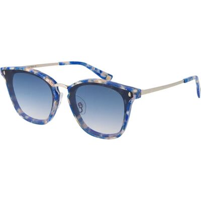 Lunettes de soleil œil de chat bleues Ana Hickmann - 49mm UV 400 - Publicité Lunettes de soleil œil de chat bleues Ana Hickmann - 49mm UV 400 - Publicité