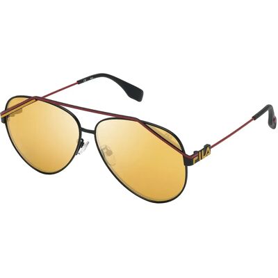 Fila Lunettes De Soleil Sfi018-61531g 61/11/140 Black / Brown One Size Homme - Publicité Fila Lunettes De Soleil Sfi018-61531g 61/11/140 Black / Brown One Size Homme - Publicité