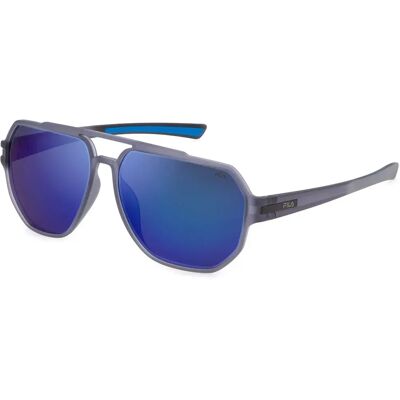 Fila Lunettes De Soleil Polarisées Sfi301-607f6p 60/14/140 Grey / Blue One Size - Publicité Fila Lunettes De Soleil Polarisées Sfi301-607f6p 60/14/140 Grey / Blue One Size - Publicité