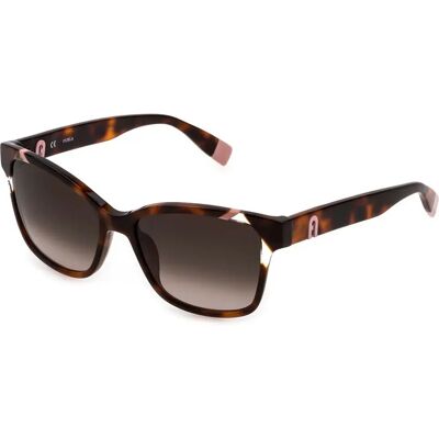 Furla Lunettes De Soleil Pour Femme Sfu470-5401ay 54/16/135 Black / Brown One Size Femme - Publicité Furla Lunettes De Soleil Pour Femme Sfu470-5401ay 54/16/135 Black / Brown One Size Femme - Publicité