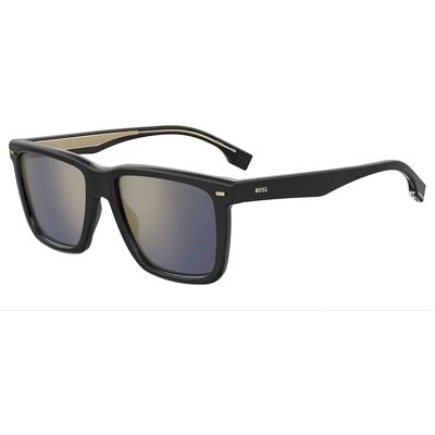 Lunettes De Soleil Boss1317s807 55/18/145 Black Mirror Gold/CAT3 Homme - Publicité Lunettes De Soleil Boss1317s807 55/18/145 Black Mirror Gold/CAT3 Homme - Publicité