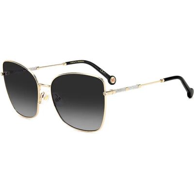 Carolina Herrera HER 0133/S - Lunettes de Soleil Or Rose Gris - Publicité Carolina Herrera HER 0133/S - Lunettes de Soleil Or Rose Gris - Publicité
