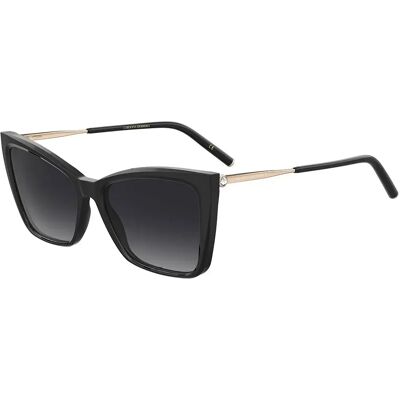 Carolina Herrera Lunettes De Soleil Pour Femme Her0180s2m2 57/17/145 Black Grey/CAT3 - Publicité Carolina Herrera Lunettes De Soleil Pour Femme Her0180s2m2 57/17/145 Black Grey/CAT3 - Publicité