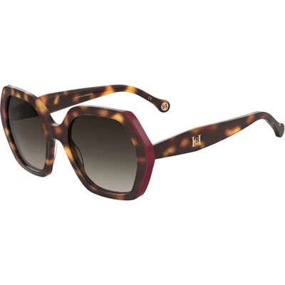 Carolina Herrera Lunettes De Soleil Pour Femme Her0181so63 55/20/145 Red Brown/CAT3 - Publicité Carolina Herrera Lunettes De Soleil Pour Femme Her0181so63 55/20/145 Red Brown/CAT3 - Publicité