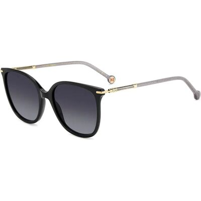 Carolina Herrera Lunettes De Soleil Pour Femme Her0229sp9x 55/19/145 Black Grey/CAT3 - Publicité Carolina Herrera Lunettes De Soleil Pour Femme Her0229sp9x 55/19/145 Black Grey/CAT3 - Publicité