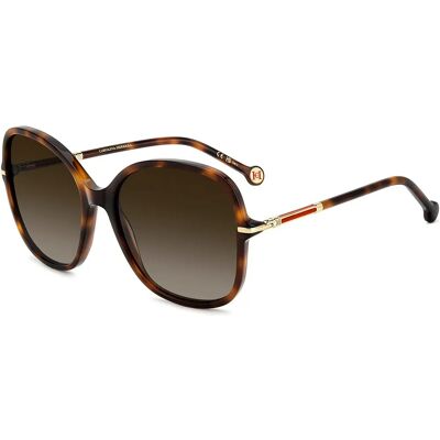Carolina Herrera Lunettes De Soleil Pour Femme Her0269s086 58/18/135 Brown Brown/CAT3 - Publicité Carolina Herrera Lunettes De Soleil Pour Femme Her0269s086 58/18/135 Brown Brown/CAT3 - Publicité