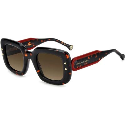 Carolina Herrera Lunettes De Soleil Pour Femme Her0313s086 49/26/145 Brown Brown/CAT3 - Publicité Carolina Herrera Lunettes De Soleil Pour Femme Her0313s086 49/26/145 Brown Brown/CAT3 - Publicité