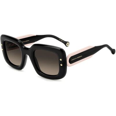 Carolina Herrera Lunettes De Soleil Pour Femme Her0313s3h2 49/26/145 Black Brown/CAT3 - Publicité Carolina Herrera Lunettes De Soleil Pour Femme Her0313s3h2 49/26/145 Black Brown/CAT3 - Publicité