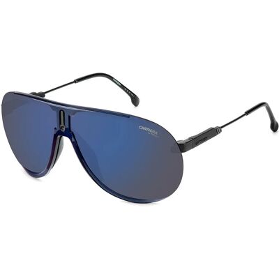 Carrera Lunettes De Soleil Superchamp 99/00/135 Black / Blue One Size Homme,Femme - Publicité Carrera Lunettes De Soleil Superchamp 99/00/135 Black / Blue One Size Homme,Femme - Publicité