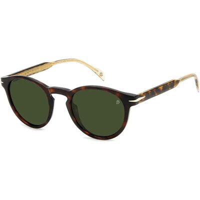 David Beckham Lunettes De Soleil Db-1111-s-086 52/20/145 Brown / Green One Size - Publicité David Beckham Lunettes De Soleil Db-1111-s-086 52/20/145 Brown / Green One Size - Publicité