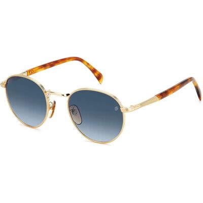 David Beckham Lunettes De Soleil Db-1116-s-06j 51/22/145 Gold / Blue One Size Homme - Publicité David Beckham Lunettes De Soleil Db-1116-s-06j 51/22/145 Gold / Blue One Size Homme - Publicité