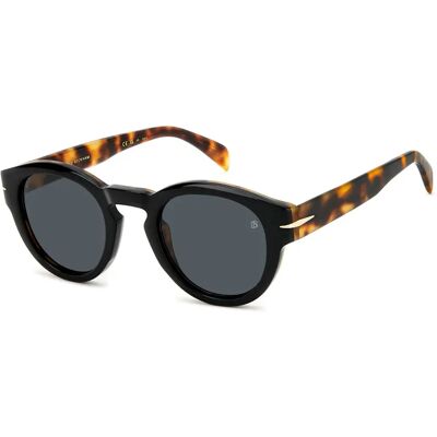 David Beckham Lunettes De Soleil Db-7110-s-wr7 49/25/145 Black Grey/CAT3 Homme - Publicité David Beckham Lunettes De Soleil Db-7110-s-wr7 49/25/145 Black Grey/CAT3 Homme - Publicité