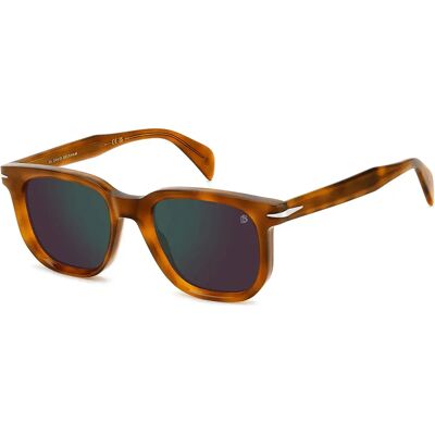David Beckham Lunettes De Soleil Db-7133-s-c9b 52/20/150 Yellow Mirror Green/CAT3 - Publicité David Beckham Lunettes De Soleil Db-7133-s-c9b 52/20/150 Yellow Mirror Green/CAT3 - Publicité
