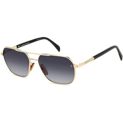 David Beckham Lunettes De Soleil Db1128gsrhl 59/16/145 Gold Grey/CAT3 Homme - Publicité David Beckham Lunettes De Soleil Db1128gsrhl 59/16/145 Gold Grey/CAT3 Homme - Publicité
