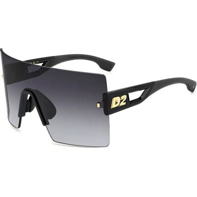 Dsquared2 Lunettes De Soleil D2-0126-s-807 99/00/140 Black / Grey One Size Homme,Femme - Publicité Dsquared2 Lunettes De Soleil D2-0126-s-807 99/00/140 Black / Grey One Size Homme,Femme - Publicité
