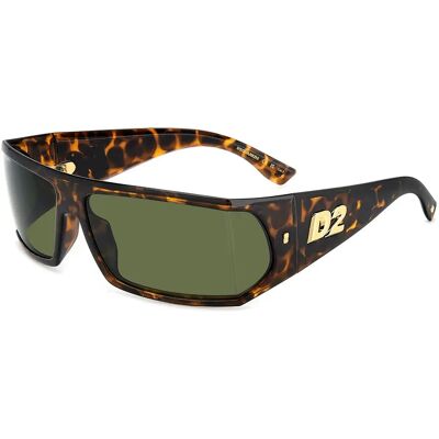 Dsquared2 Lunettes De Soleil D2-0140-s-086 73/15/120 Brown / Green One Size Homme - Publicité Dsquared2 Lunettes De Soleil D2-0140-s-086 73/15/120 Brown / Green One Size Homme - Publicité