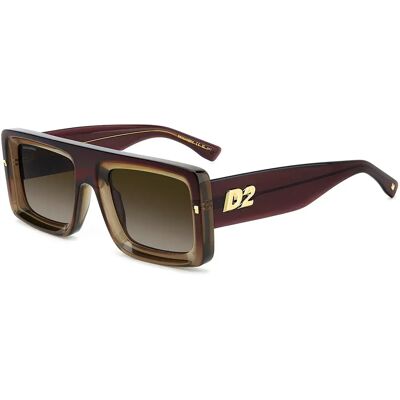 Dsquared2 Lunettes De Soleil D2-0141-s-xl7 53/23/145 Brown / Brown One Size Homme - Publicité Dsquared2 Lunettes De Soleil D2-0141-s-xl7 53/23/145 Brown / Brown One Size Homme - Publicité