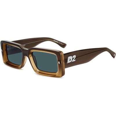 Dsquared2 Lunettes De Soleil D2-0142-s-9en 52/20/145 Brown / Blue One Size Homme - Publicité Dsquared2 Lunettes De Soleil D2-0142-s-9en 52/20/145 Brown / Blue One Size Homme - Publicité
