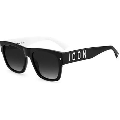Dsquared2 Lunettes De Soleil Icon0004s80s 55/19/145 Black / Grey One Size Homme - Publicité Dsquared2 Lunettes De Soleil Icon0004s80s 55/19/145 Black / Grey One Size Homme - Publicité