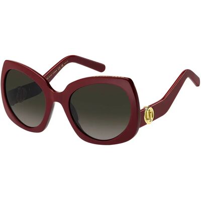 Marc Jacobs Lunettes De Soleil Pour Femme Marc808slhf 57/23/130 Red Brown/CAT3 Femme - Publicité Marc Jacobs Lunettes De Soleil Pour Femme Marc808slhf 57/23/130 Red Brown/CAT3 Femme - Publicité
