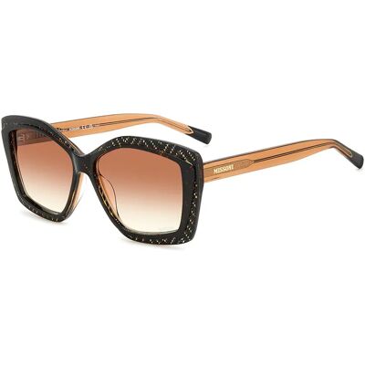 Missoni Lunettes De Soleil Pour Femme Mis0187gsvh8 58/14/145 Black Brown/CAT2 Femme - Publicité Missoni Lunettes De Soleil Pour Femme Mis0187gsvh8 58/14/145 Black Brown/CAT2 Femme - Publicité