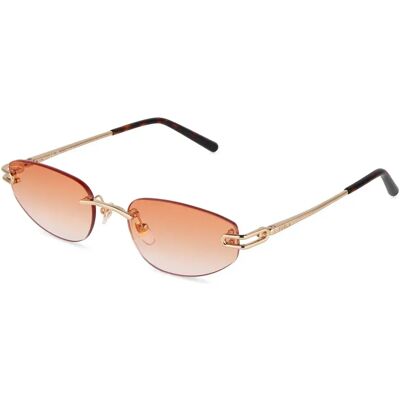 Furla Lunettes De Soleil Pour Femme Sfub52-560300 20x56x135mm Shiny Rose Gold One Size - Publicité Furla Lunettes De Soleil Pour Femme Sfub52-560300 20x56x135mm Shiny Rose Gold One Size - Publicité