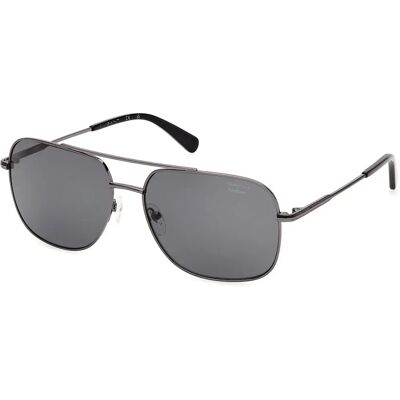 Gant Lunettes De Soleil Polarisées Ga00049 16x61x145 Matte Gunmetal Smoke/CAT3 Homme - Publicité Gant Lunettes De Soleil Polarisées Ga00049 16x61x145 Matte Gunmetal Smoke/CAT3 Homme - Publicité