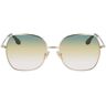 Victoria Beckham Vb223s-727 Sunglasses Doré Homme Doré One Size male