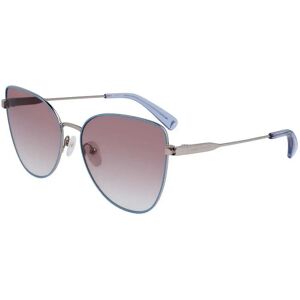 Longchamp Lunettes De Soleil Pour Femme 165s Gold / Azure Yellow Femme