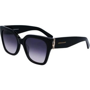 Longchamp Lunettes De Soleil Pour Femme Lo732s N Black Black/CAT3 Femme