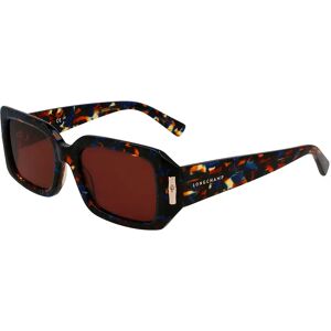 Longchamp Lunettes De Soleil Pour Femme Lo765s N Marble Blue Bright Blue 2/CAT3 Femme