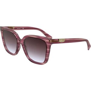 Longchamp Lunettes De Soleil Pour Femme Lo772s N Striped Purple Dark Purple 3/CAT3 Femme