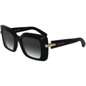 Longchamp Lunettes De Soleil Pour Femme Lo776s N Black Black/CAT3 Femme