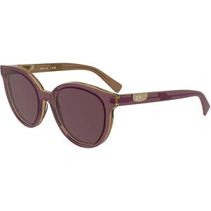 Longchamp Lunettes De Soleil Pour Femme Lo773s Glitter Purple Dark Purple 6/CAT3 Femme