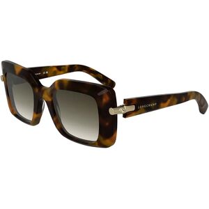 Longchamp Lunettes De Soleil Pour Femme Lo776s Brown Green Havana Dark Brown 5/CAT2 Femme