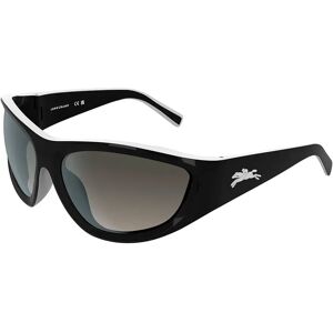 Longchamp Lunettes De Soleil Pour Femme Lo796s Black Black/CAT3 Femme