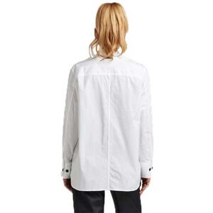 G-star Officer Bf Long Sleeve Shirt Blanc L Femme Blanc L female