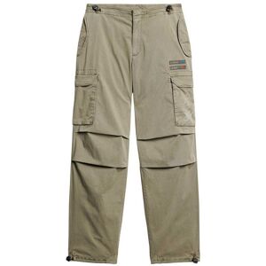 Superdry Ringspun Boyf Cargo Pants Vert 28 Femme Vert 28 female