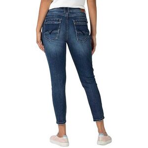 Timezone Regular Jillytz Cropped Jeans Bleu 25 Femme Bleu 25 female