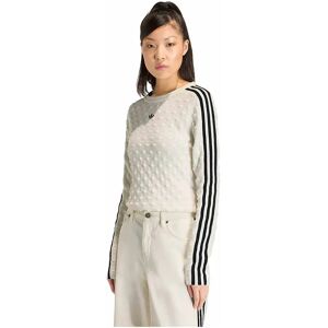 Adidas Originals Sweat-shirt Slim Solid Spike Knit White XS Femme - Publicité Adidas Originals Sweat-shirt Slim Solid Spike Knit White XS Femme - Publicité
