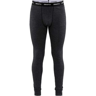 Pantalon de base en laine mérinos Craft Core Wool - Noir XL - Publicité Pantalon de base en laine mérinos Craft Core Wool - Noir XL - Publicité