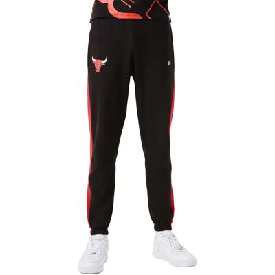 New Era Joggers Mlb Team Logo Chicago Bulls Black L Homme - Publicité New Era Joggers Mlb Team Logo Chicago Bulls Black L Homme - Publicité