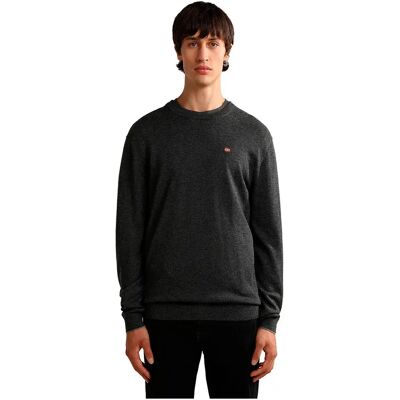 Napapijri Pull Damavand C 4 Dark Grey Melange 2XL Homme - Publicité Napapijri Pull Damavand C 4 Dark Grey Melange 2XL Homme - Publicité