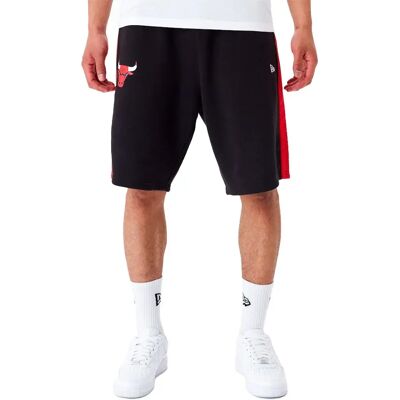 New Era Short De Sport Nba Mesh Panel Os Chicago Bulls Black L Homme - Publicité New Era Short De Sport Nba Mesh Panel Os Chicago Bulls Black L Homme - Publicité