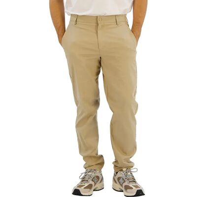 Pantalon de sport beige New Balance - Pants - Publicité Pantalon de sport beige New Balance - Pants - Publicité