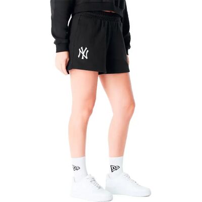 New Era Short De Sport Mlb Le New York Yankees Black L Femme - Publicité New Era Short De Sport Mlb Le New York Yankees Black L Femme - Publicité