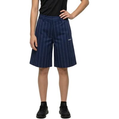 Adidas Originals Short De Sport Pinstripe Bermuda Night Indigo / Off White 30 Femme - Publicité Adidas Originals Short De Sport Pinstripe Bermuda Night Indigo / Off White 30 Femme - Publicité