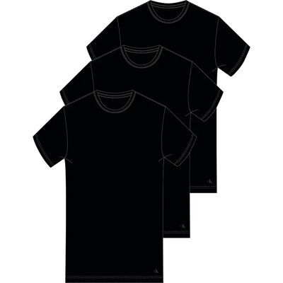 Calvin Klein Couche De Base à Manches Courtes Lv00nb4185 3 Unités Black / Black / Black XL Homme - Publicité Calvin Klein Couche De Base à Manches Courtes Lv00nb4185 3 Unités Black / Black / Black XL Homme - Publicité