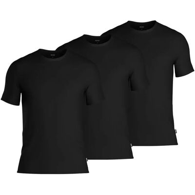 Boss Couche De Base à Manches Courtes Bamboo 10270020 01 3 Unités Black XL Homme - Publicité Boss Couche De Base à Manches Courtes Bamboo 10270020 01 3 Unités Black XL Homme - Publicité